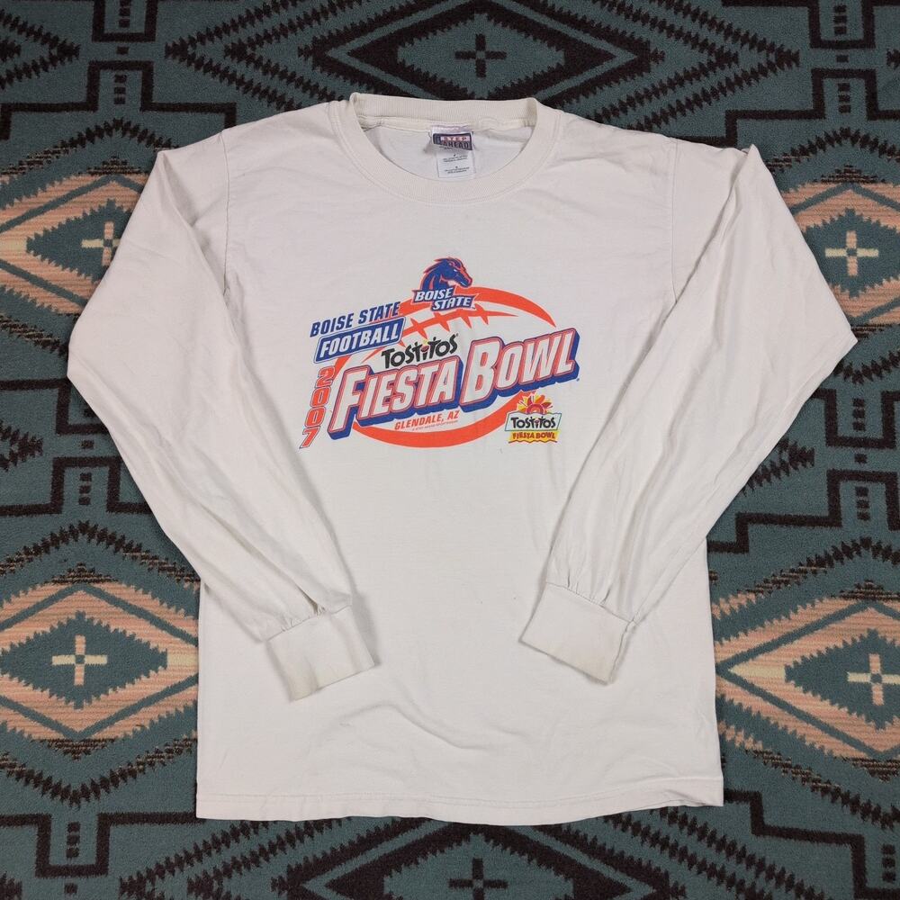 2007 Boise State University Broncos Tostitos Fiesta Bowl Men’s small T-Shirt